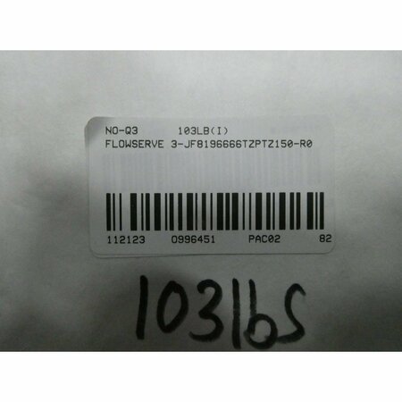 Flowserve WORCESTER ACCORD AB150C07 PNEUMATIC 150 STAINLESS FLANGED 3IN BALL VALVE 3-JF8196666TZPTZ150-R0